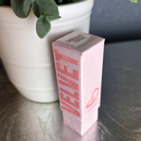 Jeffree Star Velvet Trap Chocolate Fondue Brown Orange Matte Lipstick New In Box - Picture 4 of 6